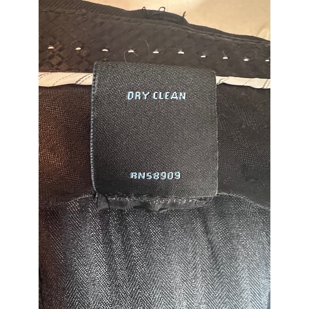 Murano Zac Fit Essentials Black Dress Pants Mens‎ 32x30 Slim actual 30x29 - Picture 5 of 9